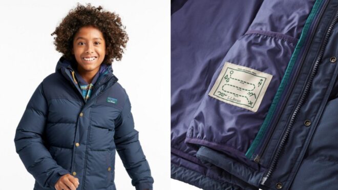 LL Bean kids jacket