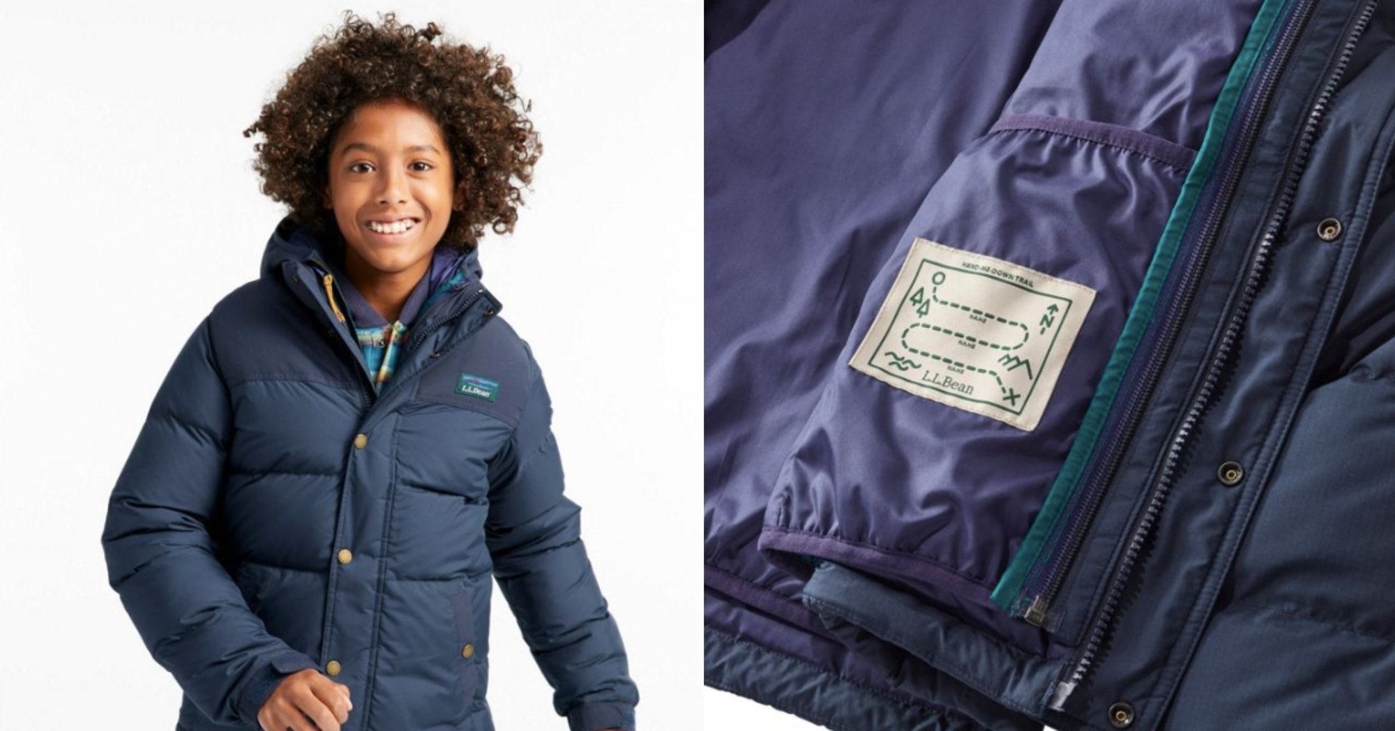 LL Bean kids jacket