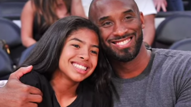 Kobe Bryant and Gigi