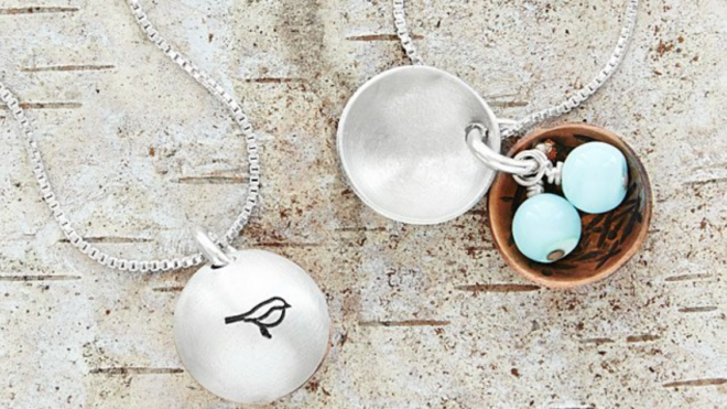 nest egg necklace