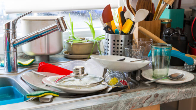 Dirty Dishes in the Sink