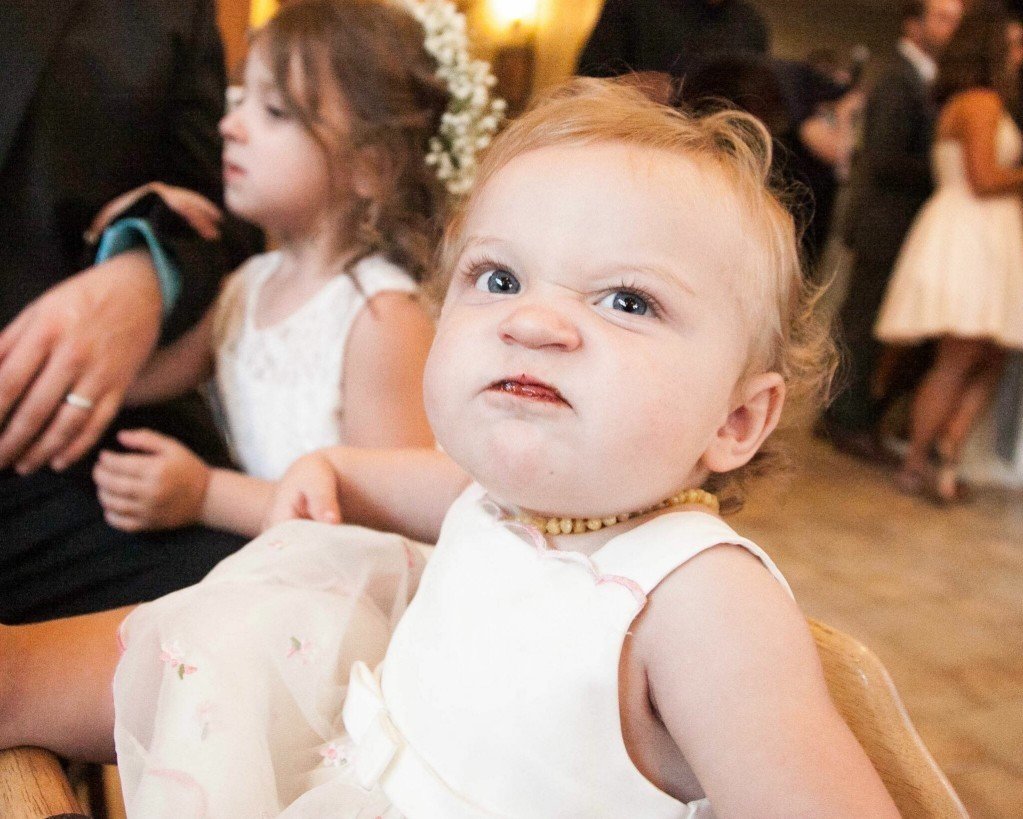 pissed baby