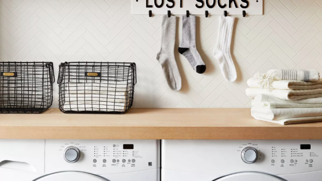 laundry area