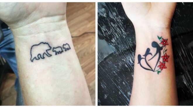 mom of twins tattoo