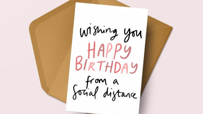 social distancing cards