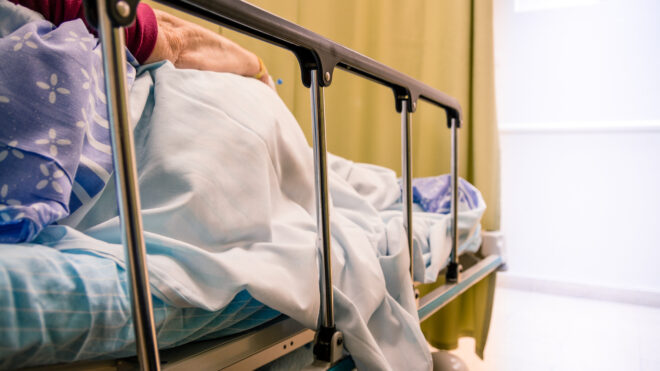 hospital bed