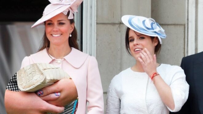 Kate Middleton and Princess Eugenie