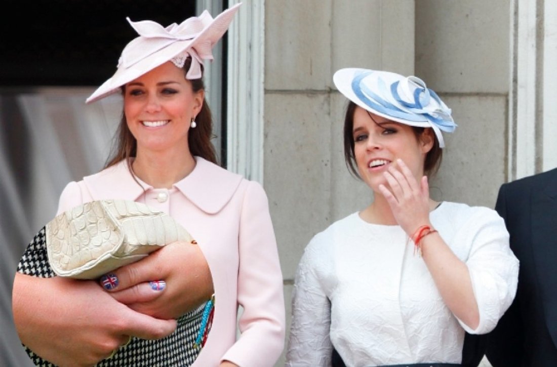 Kate Middleton and Princess Eugenie