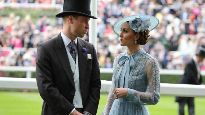 prince william and kate middleton at ascot