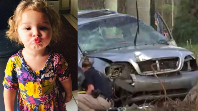Serenity Rose Robinson; crash scene