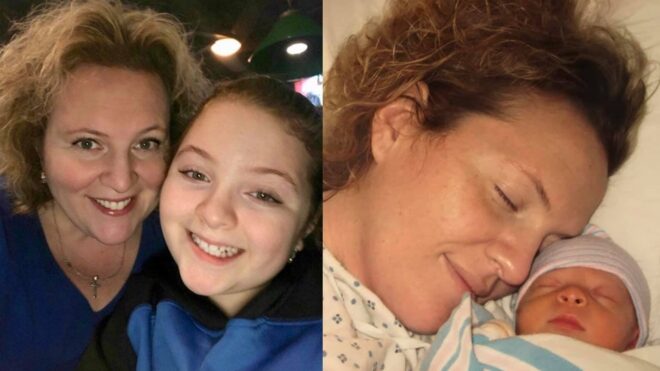 Adrianna Keizer-D'Anna and her daughter