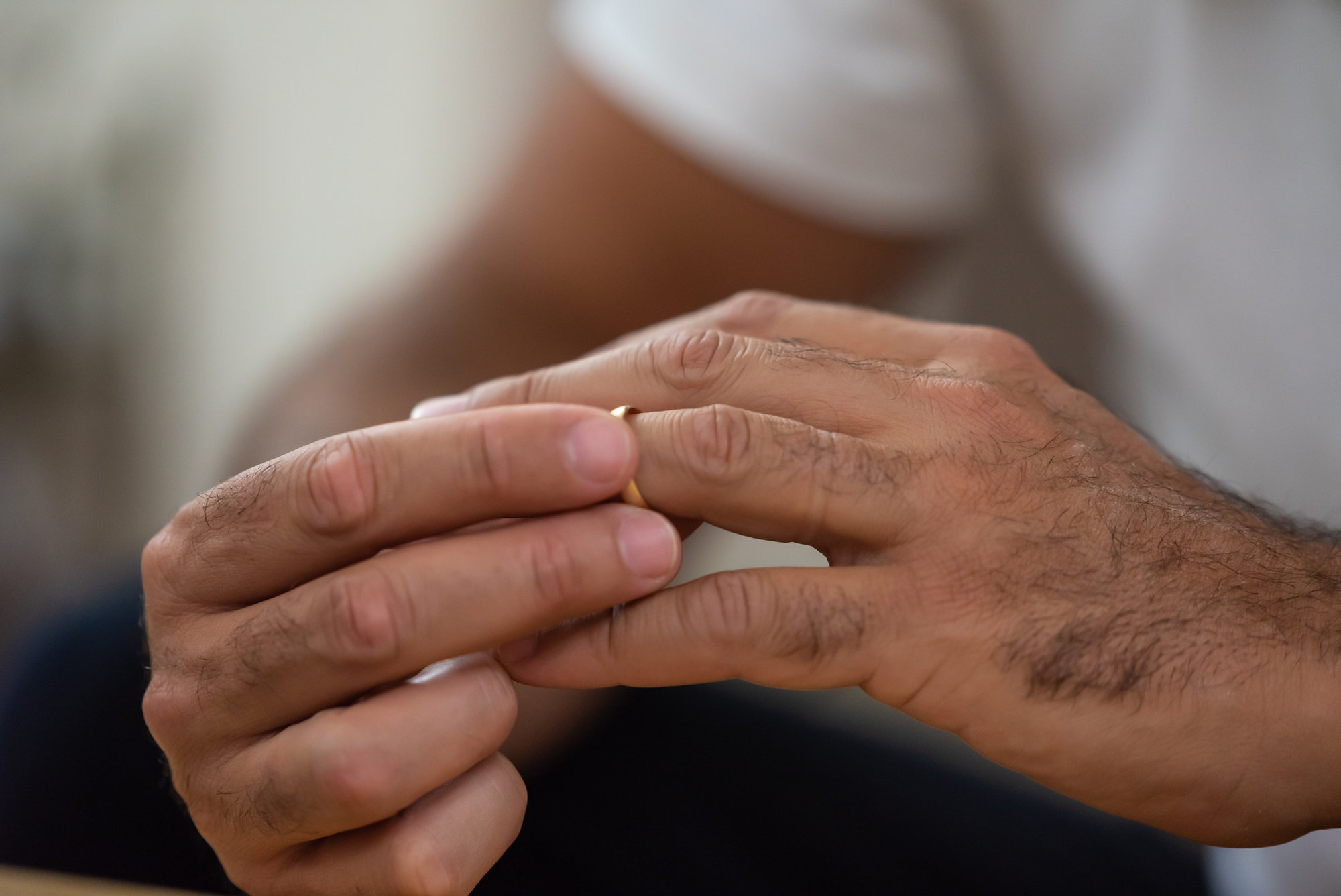 Man hands