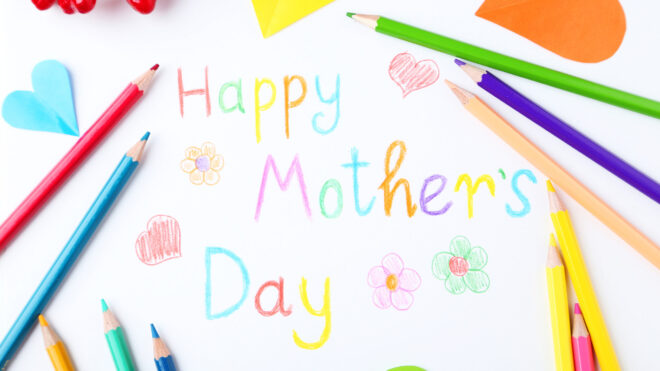 homemade mother's day card