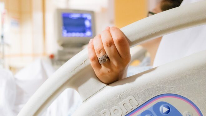 woman about to give birth