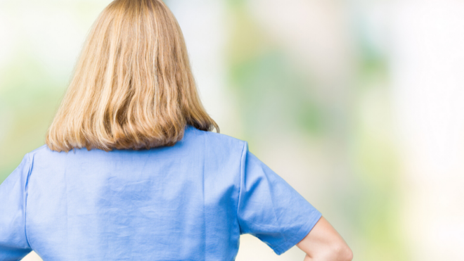 nurse view from behind