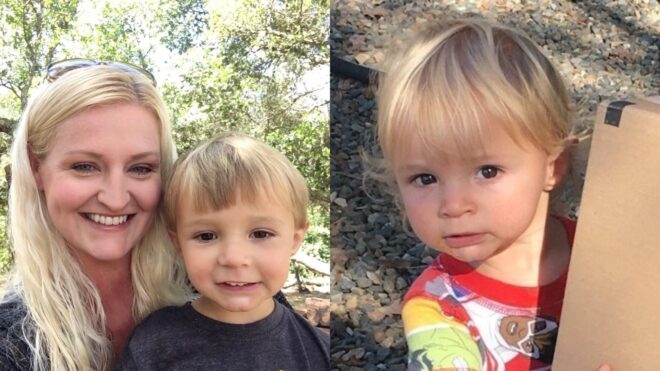 Stephanie Hanna and son