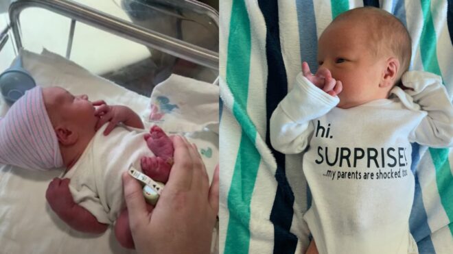 Cindy Texas woman gave birth unexpectedly