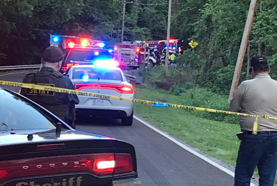 Crash scene