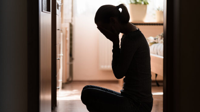 sad woman