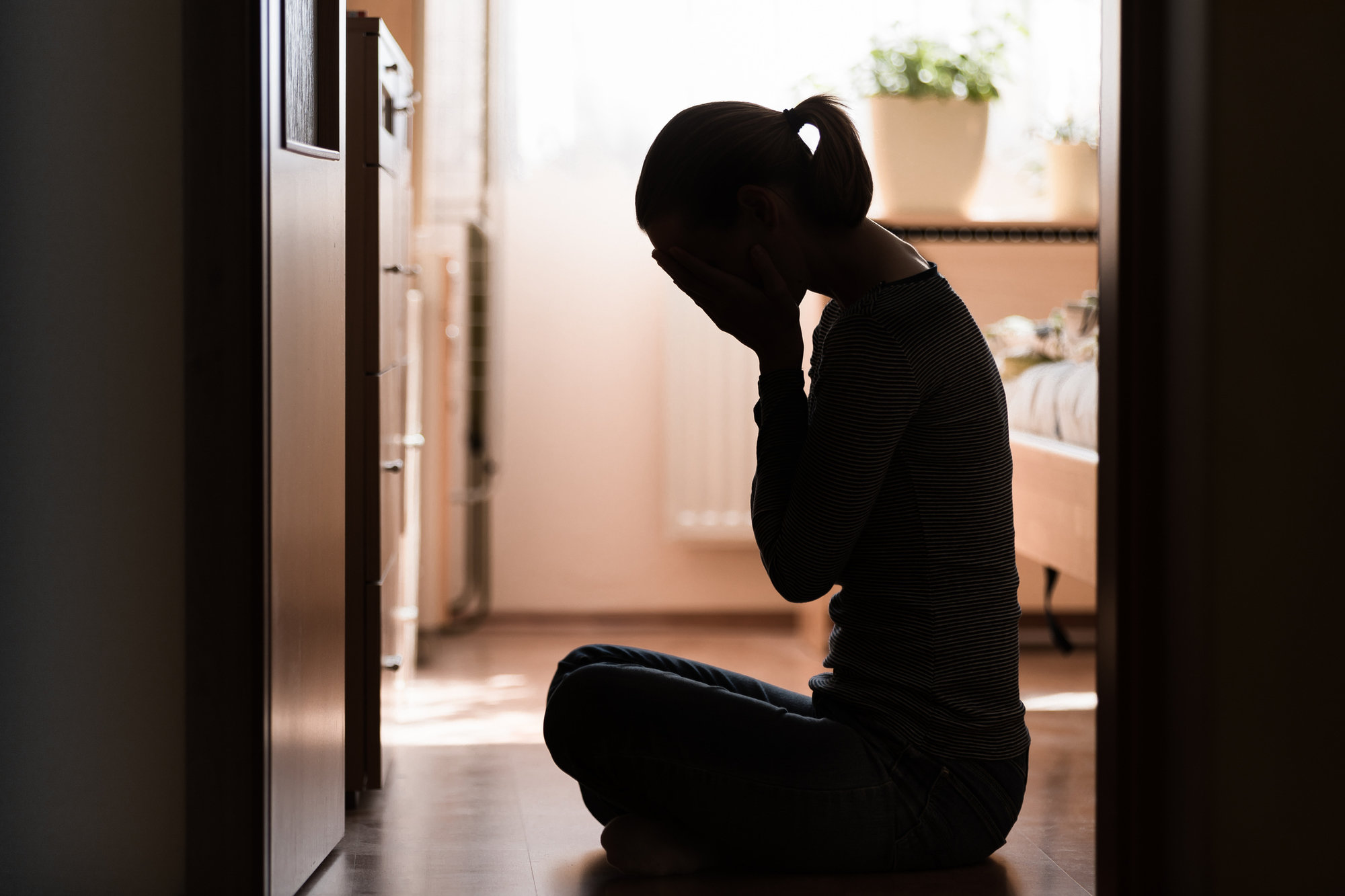 sad woman