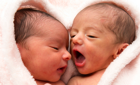 Baby twins