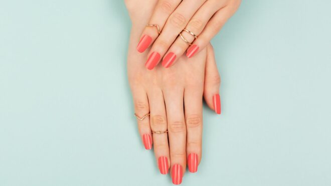 Woman's manicure