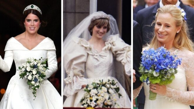 Royal wedding bouquets