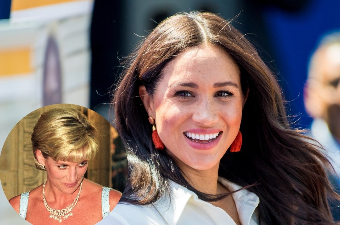 Princess Diana and Meghan Markle