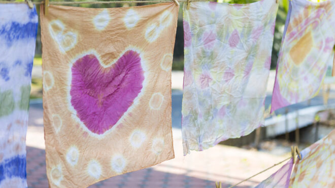 Tie-dye fabric