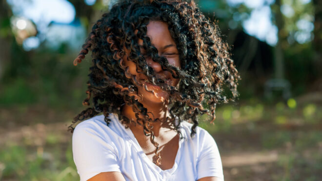young black woman