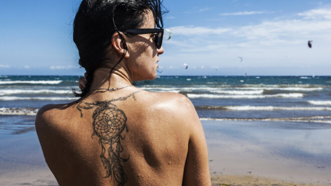 spine tattoos women