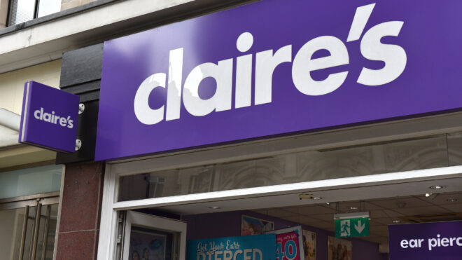 claire's storefront