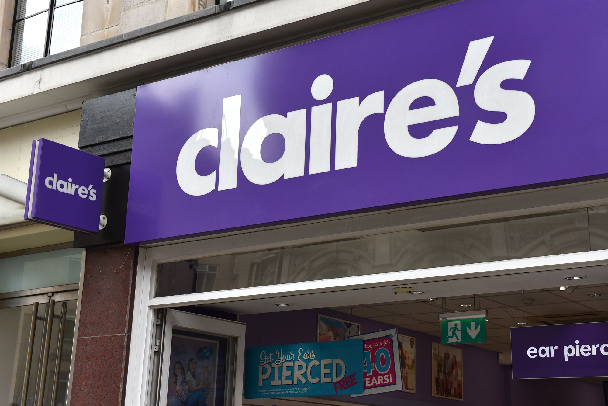 claire's storefront