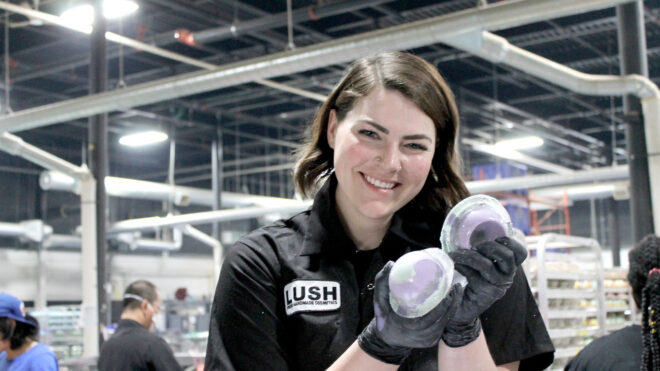 lush factory tour