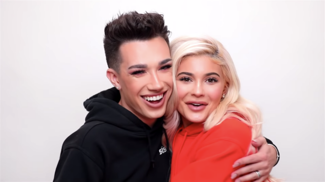 James Charles Kylie Jenner Party