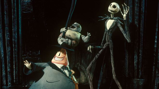 "The Nightmare Before Christmas" scene