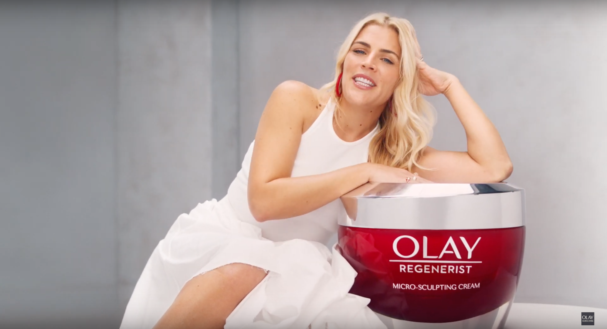 Busy Phillipps is the spokesperson for Olay skincare