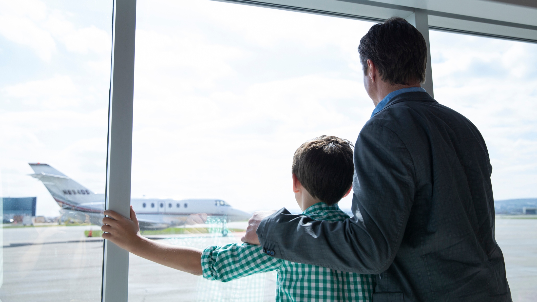 Father Son Airport