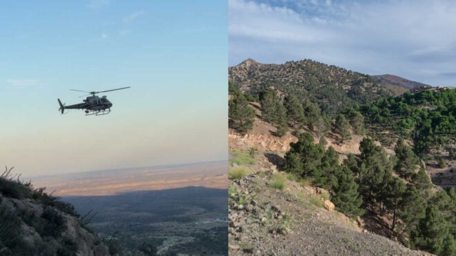 Texas family mountain rescue