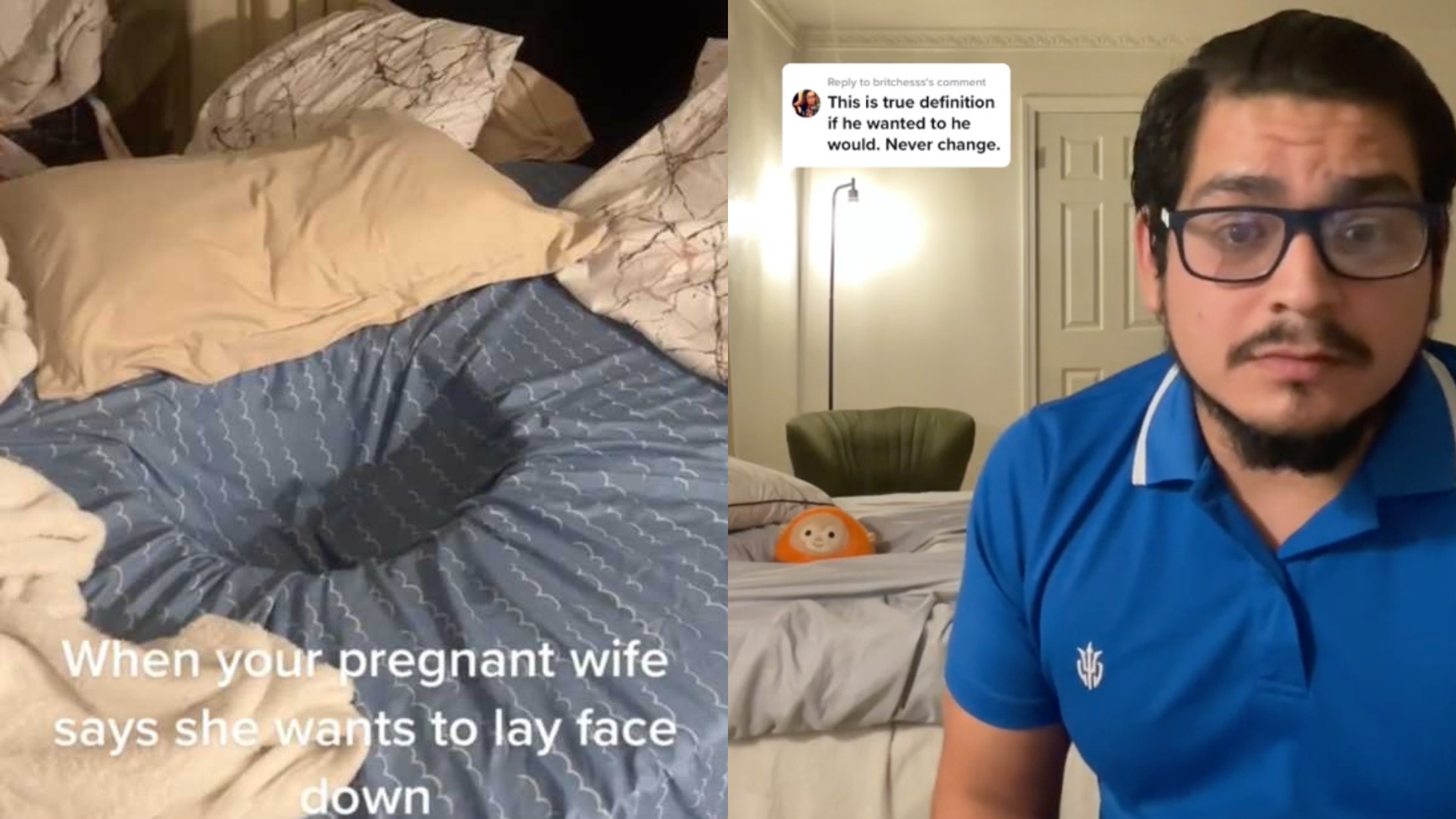 Pregnancy Sleeping hack TikTok