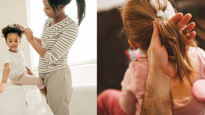 Toddler hair