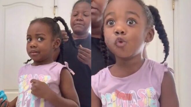Harmony's hair
