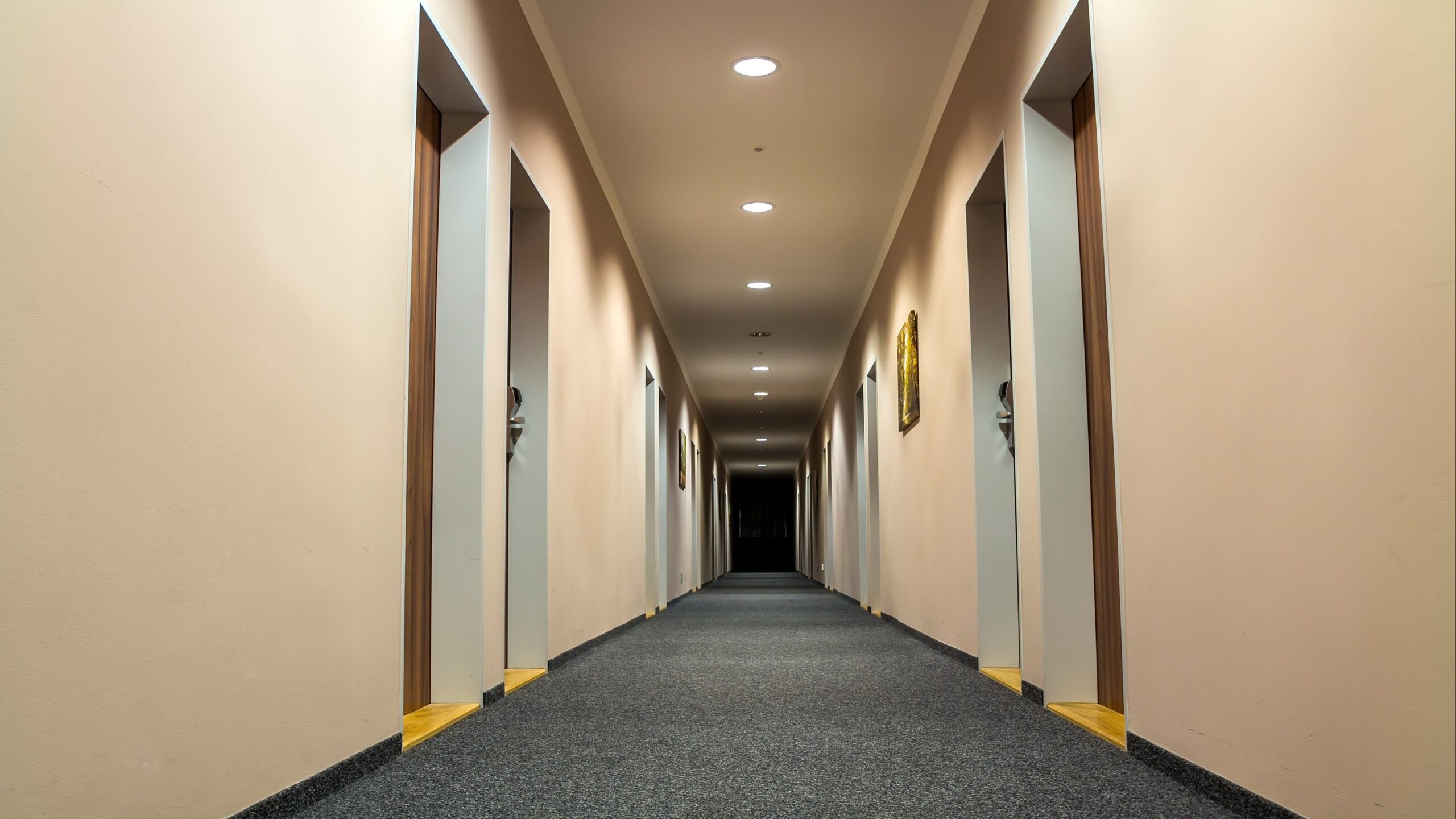 Apartment hallway
