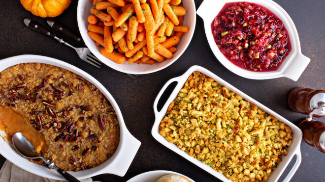 Thanksgiving food