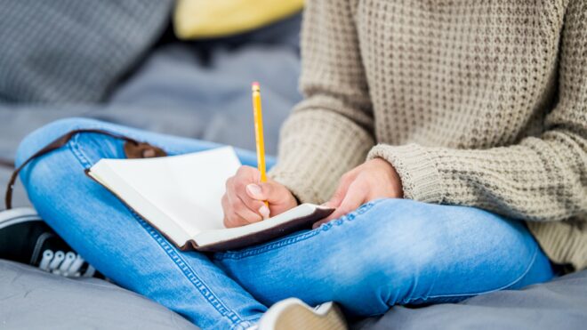 teen journaling