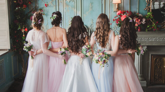 bridal attendants
