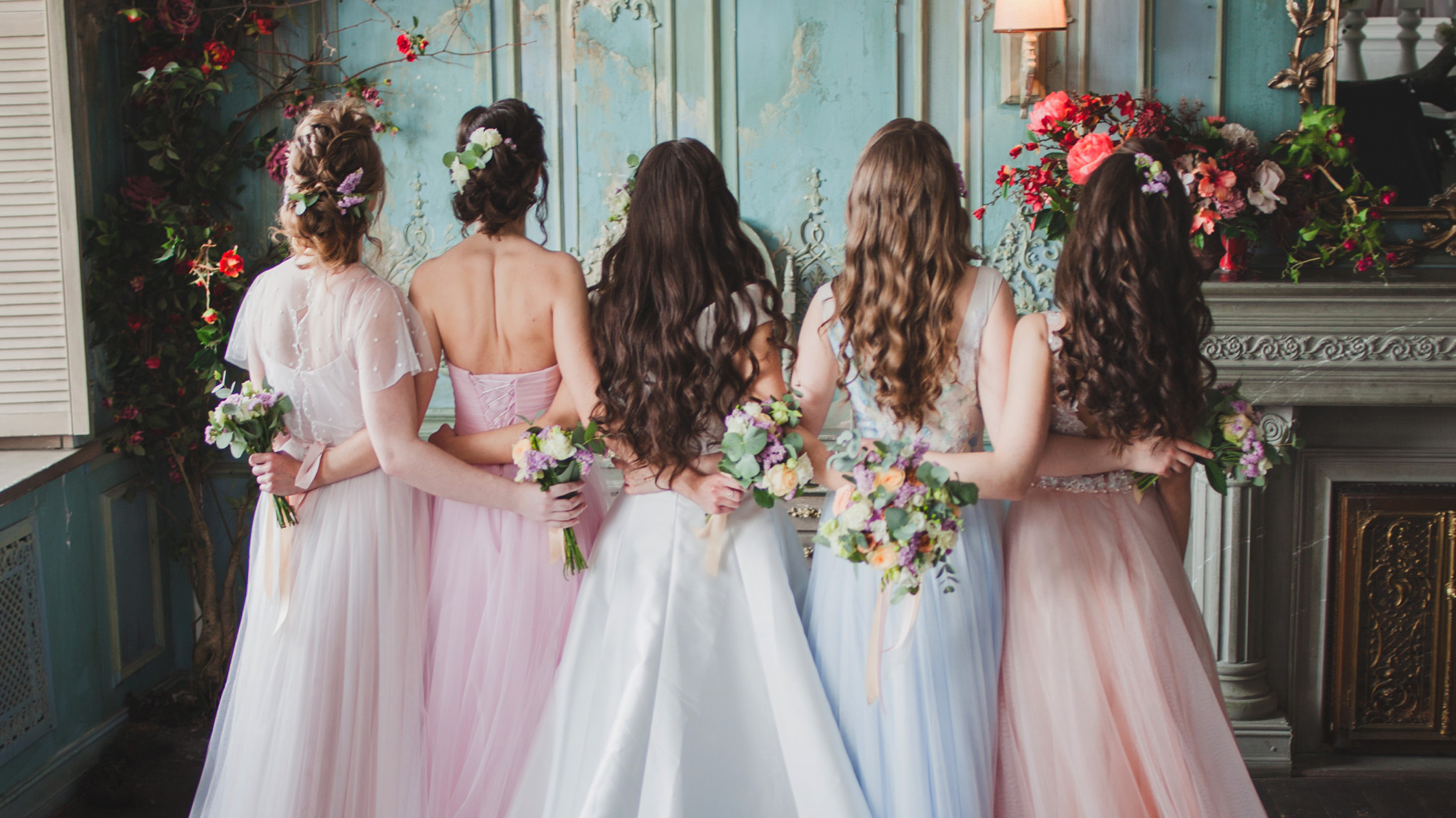 bridal attendants