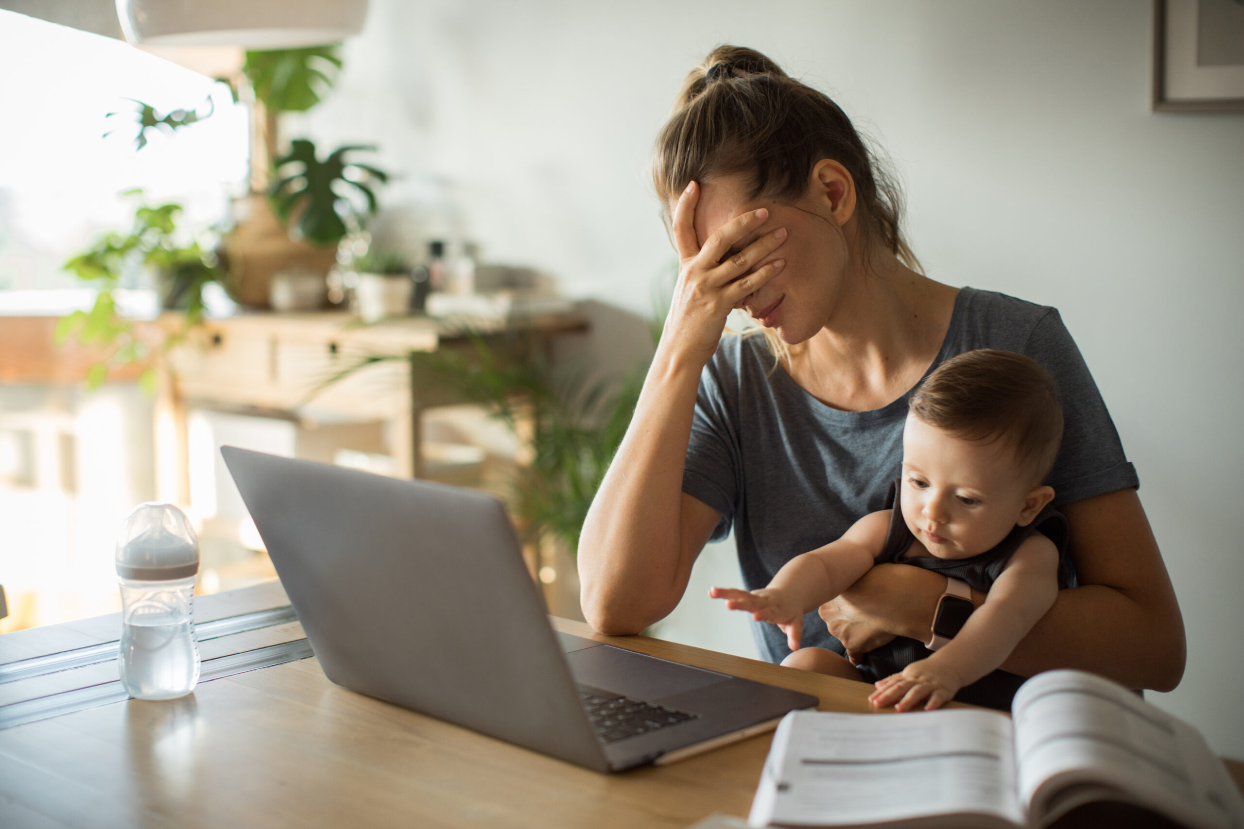 frustrated mom