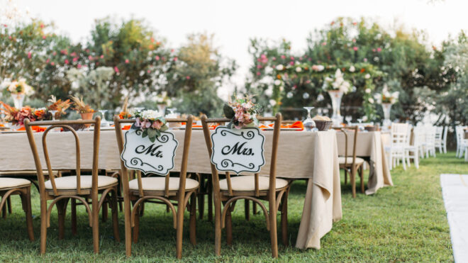 wedding table