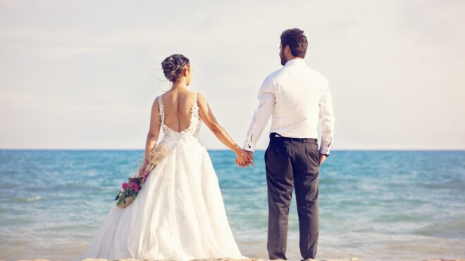 bride and groom